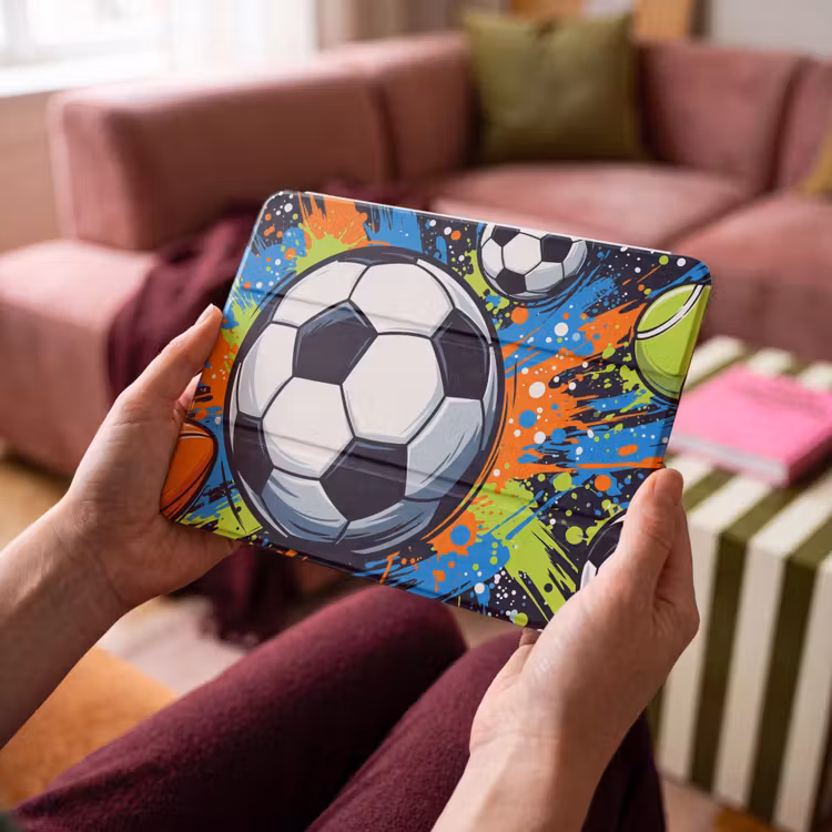iPad hoes - Sport - Ballen - Kleurrijk — 4