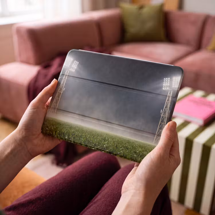iPad hoes - Stadion - Lichtmast - Sport - Nacht — 4