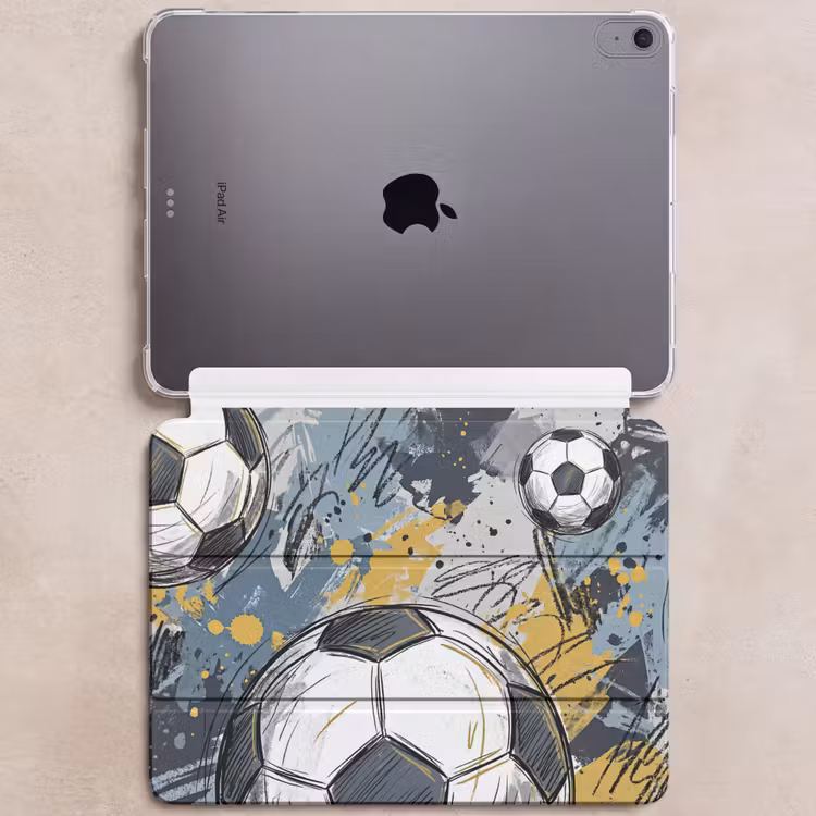 iPad hoes - Voetbal - Abstract - Sport - Kleurrijk — 6