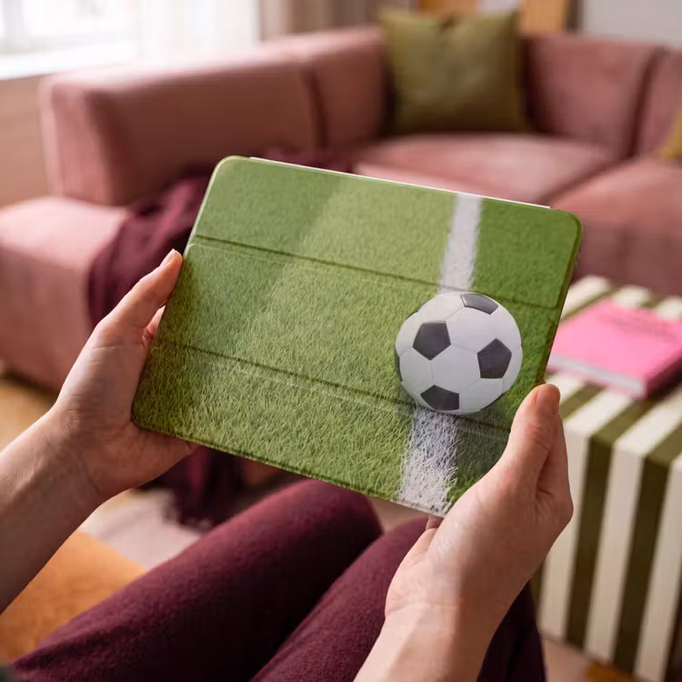 iPad hoes - Voetbal - Grasveld - Sport - Groen — 4