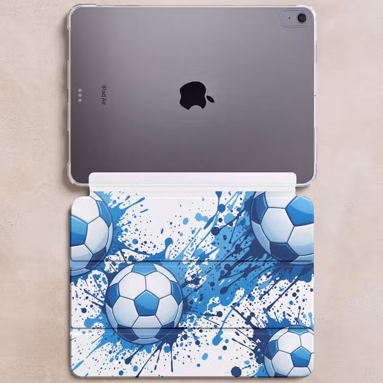 iPad hoes - Voetballen - Verf - Sport - Blauw — 6
