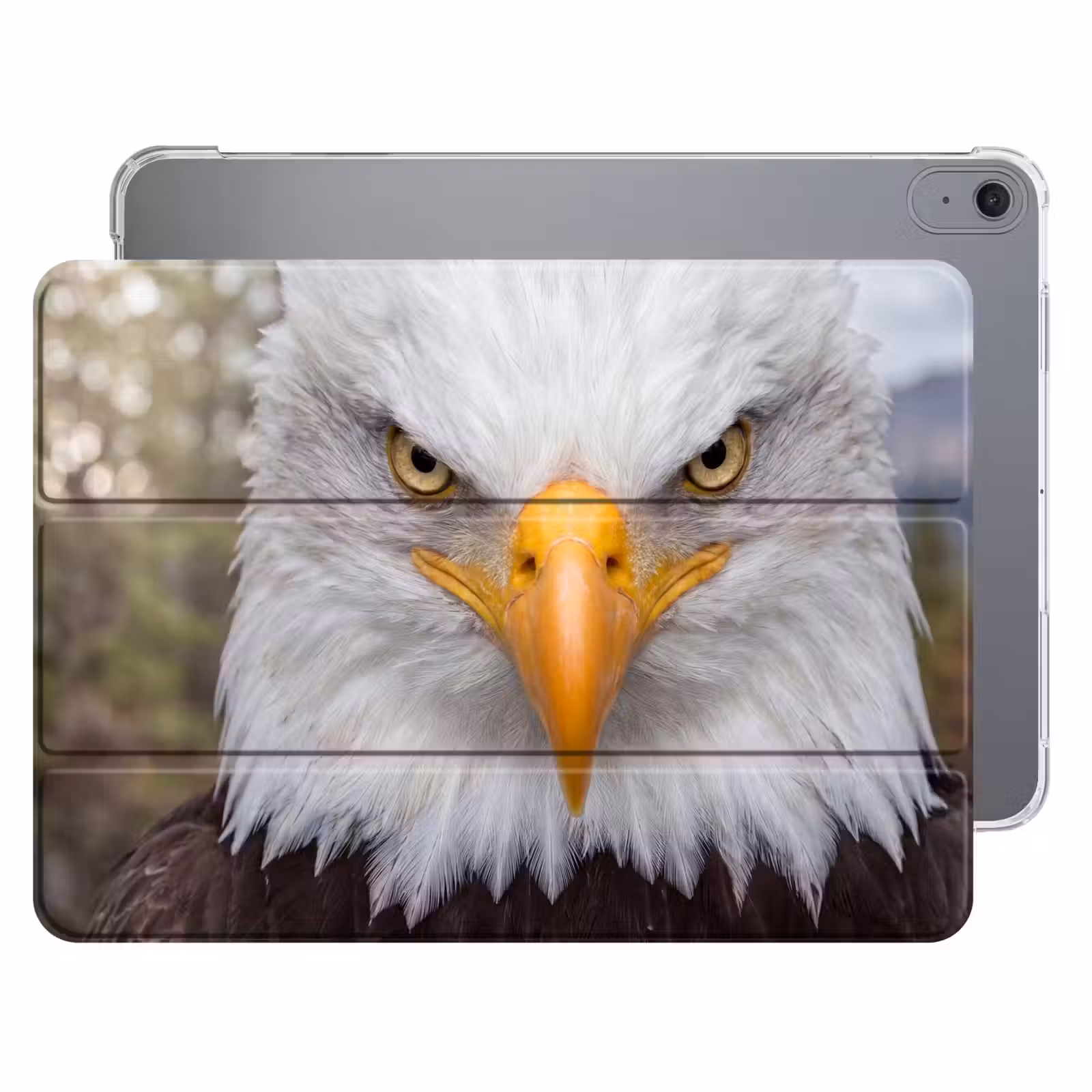 iPad hoes - Amerikaans - Zeearend - Portret - Geel — 1