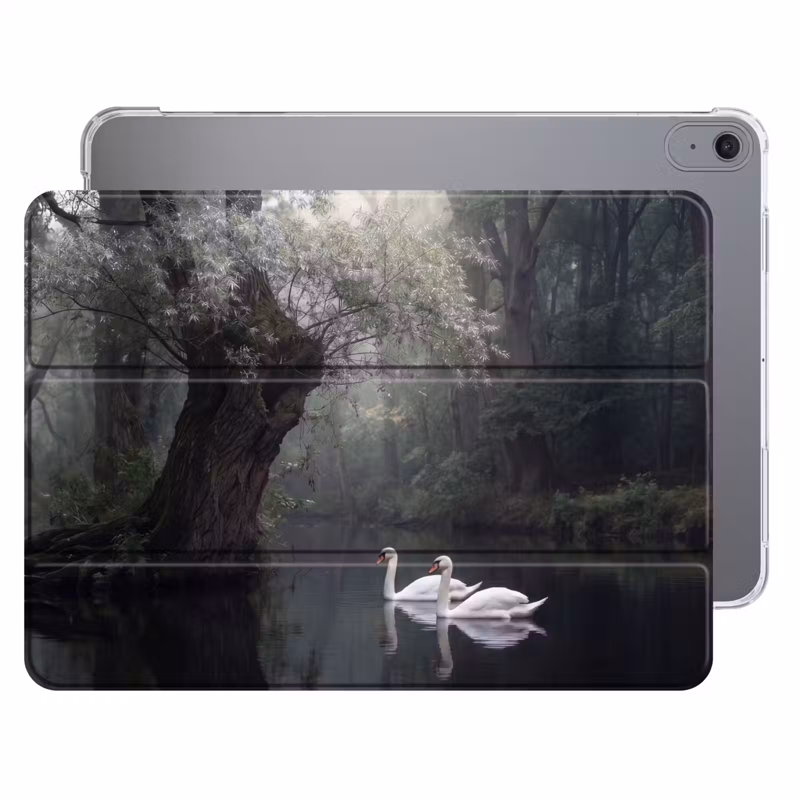 iPad hoes - Zwanen - Rivier - Bos — 1