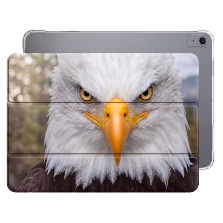 iPad hoes - Amerikaans - Zeearend - Portret - Geel — 1
