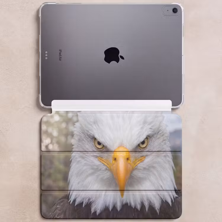 iPad hoes - Amerikaans - Zeearend - Portret - Geel — 6