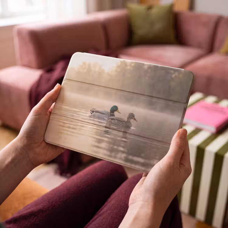 iPad hoes - Eenden - Water - Mist - Natuur — 4