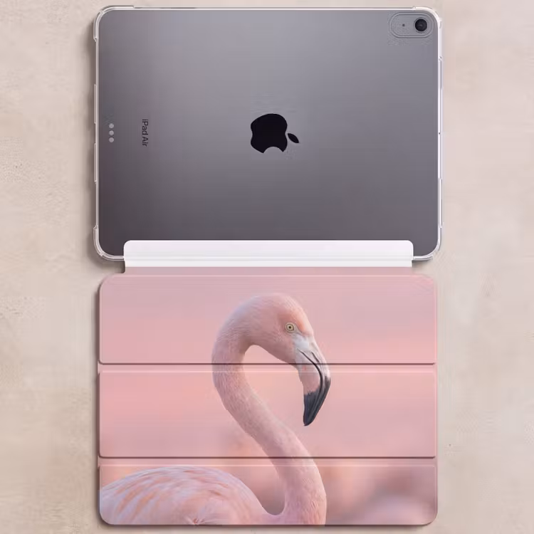 iPad hoes - Flamingo - Portret - Roze — 6