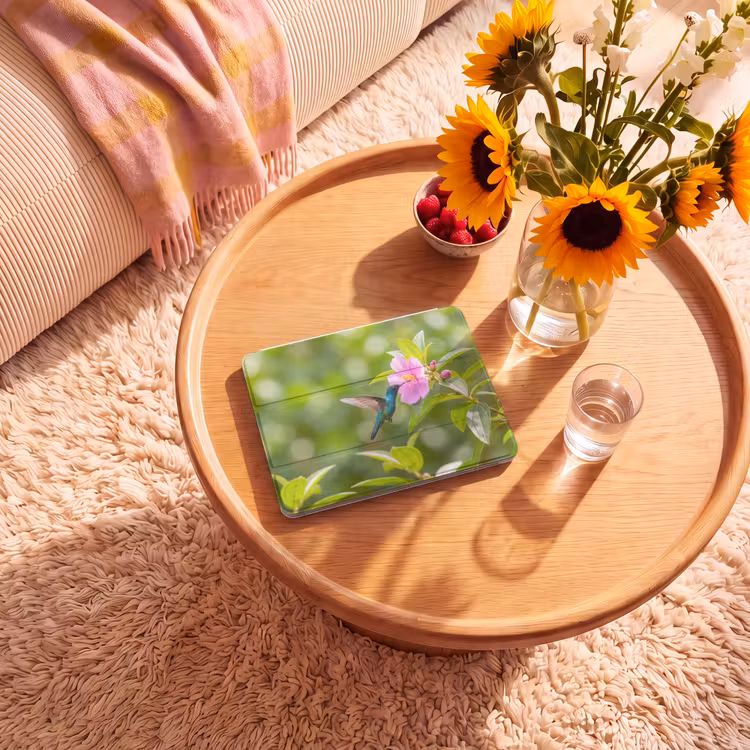 iPad hoes - Kolibrie - Bloem - Natuur - Groen — 2