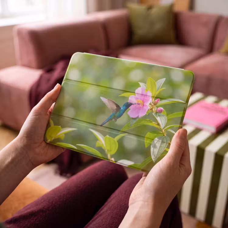 iPad hoes - Kolibrie - Bloem - Natuur - Groen — 4