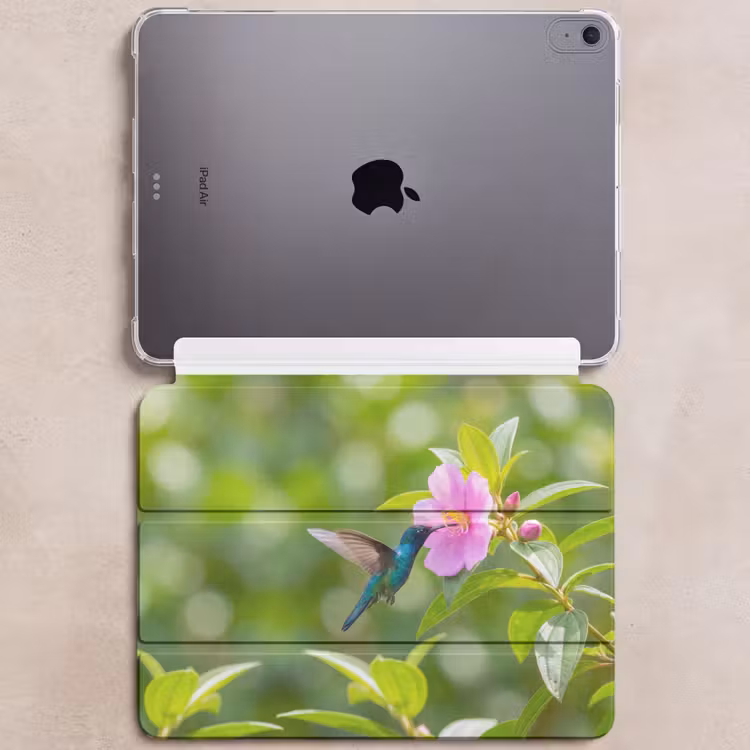 iPad hoes - Kolibrie - Bloem - Natuur - Groen — 6
