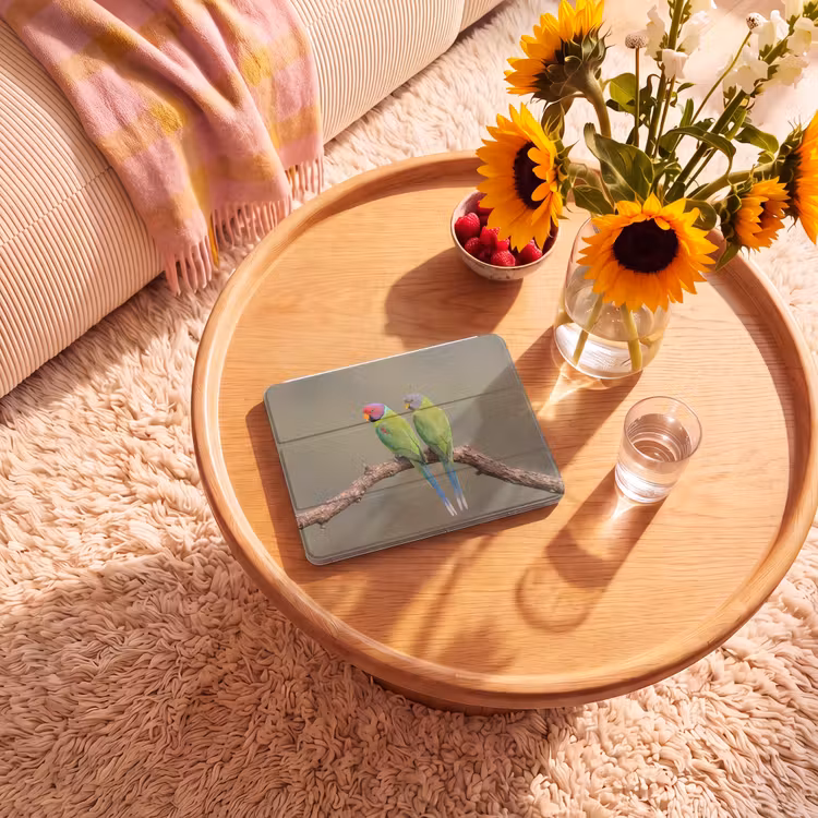 iPad hoes - Papagaai - Tak - Natuur - Kleurrijk — 2
