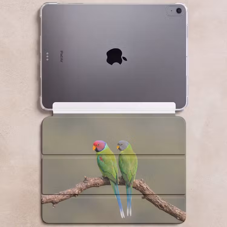 iPad hoes - Papagaai - Tak - Natuur - Kleurrijk — 6