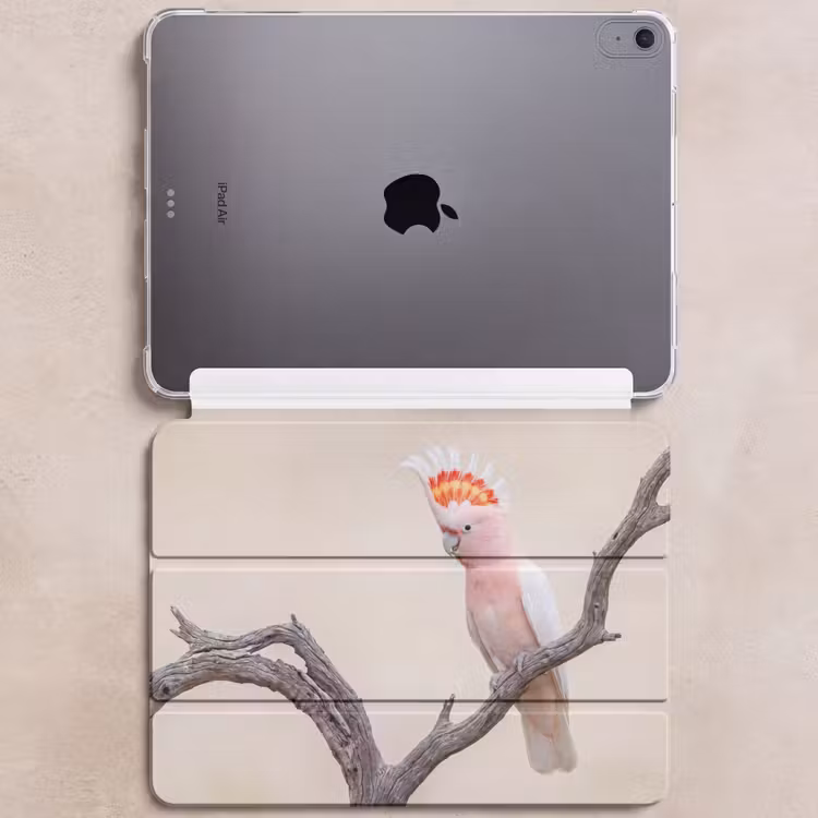 iPad hoes - Papagaai - Tak - Roze — 6