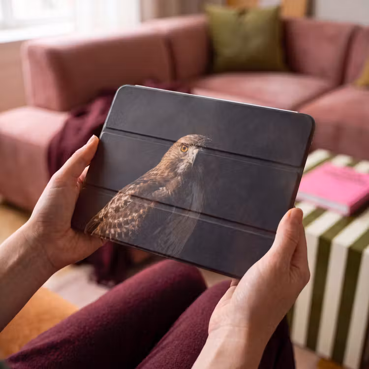 iPad hoes - Roofvogel - Buizerd - Bruin — 4