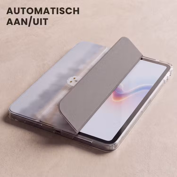 iPad hoes - Sneeuwuil - Hek - Sneeuw - Wit — 5