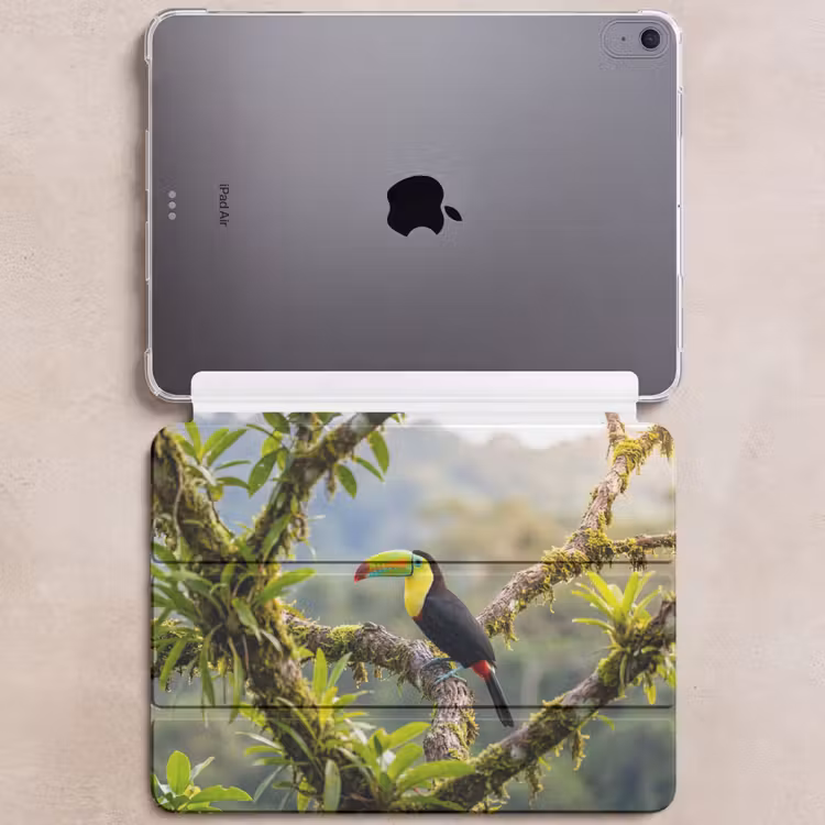 iPad hoes - Toekan - Jungle - Natuur - Kleurrijk — 6