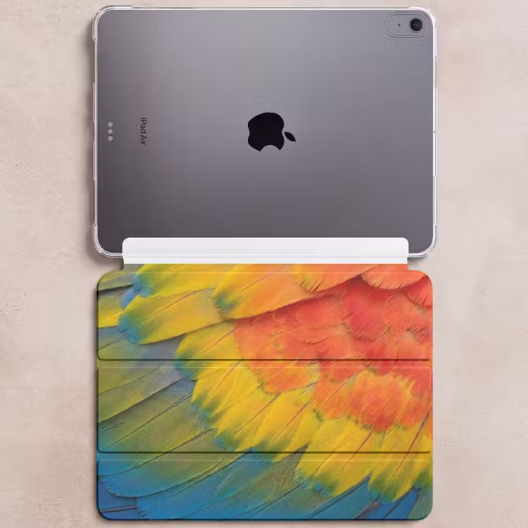 iPad hoes - Veren - Ara - Kleurrijk — 6