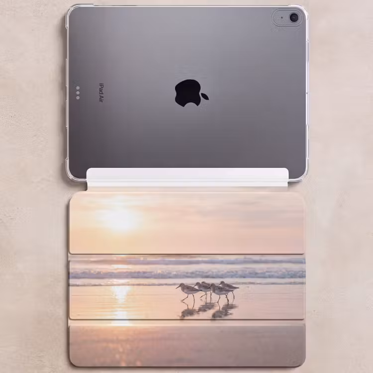 iPad hoes - Zee - Vogels - Strand — 6