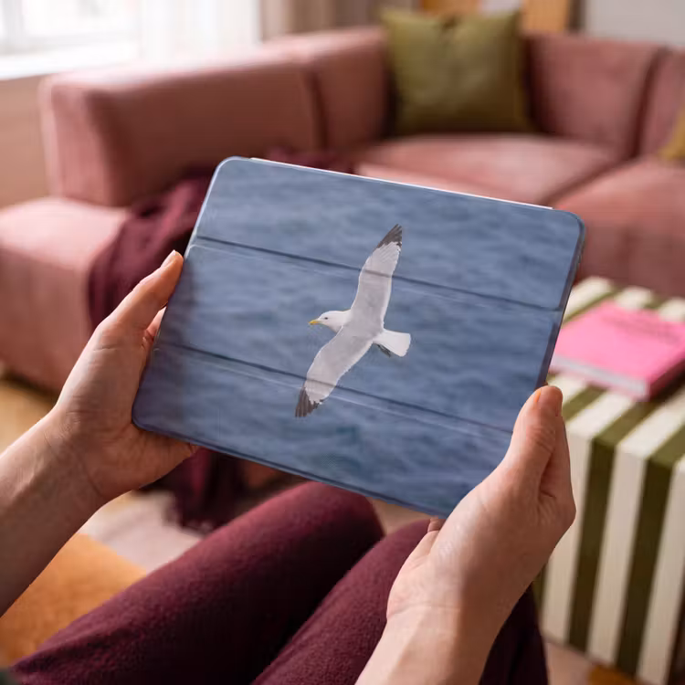iPad hoes - Zeemeeuw - Oceaan - Blauw — 4