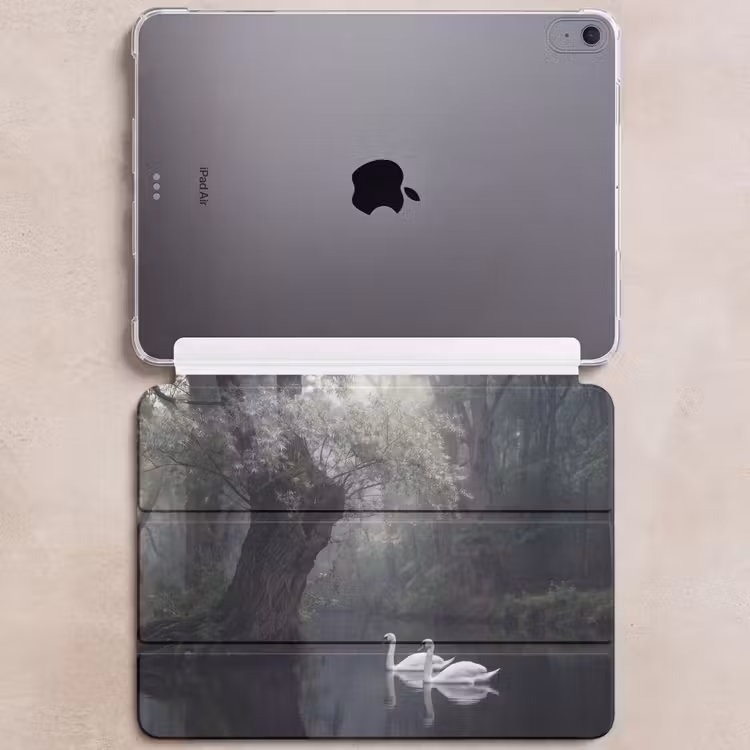 iPad hoes - Zwanen - Rivier - Bos — 6