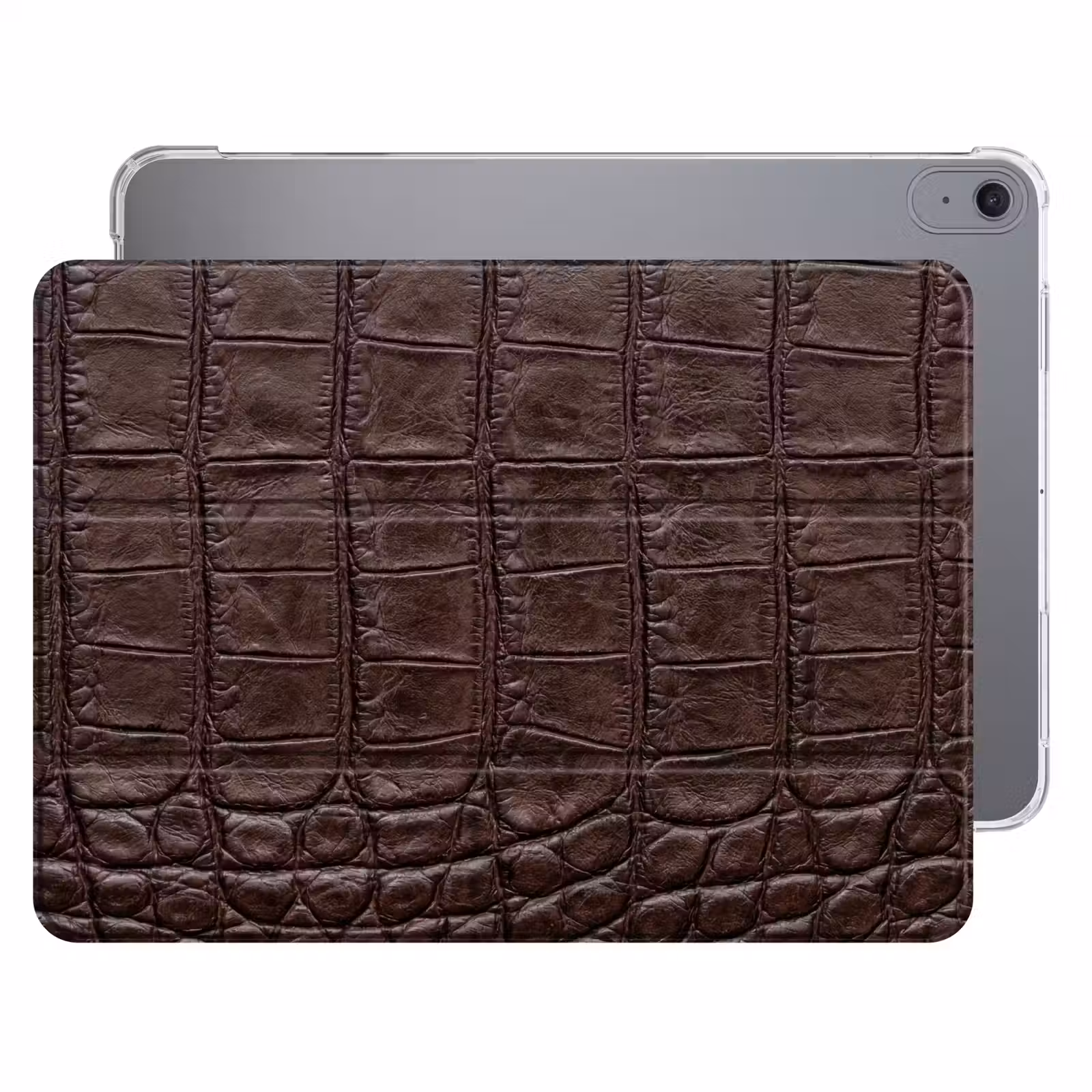 iPad hoes - Krokodil - Leer - Bruin — 1