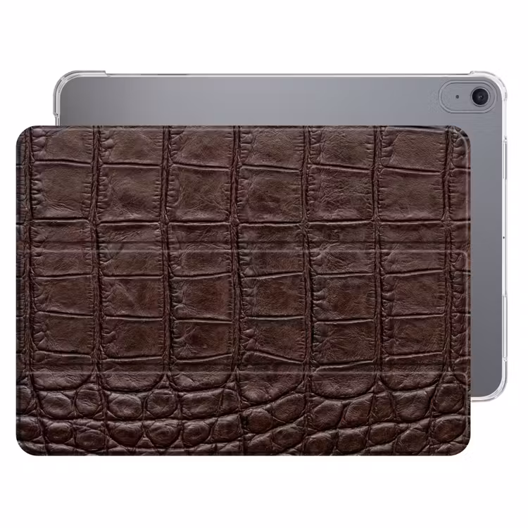 iPad hoes - Krokodil - Leer - Bruin — 1