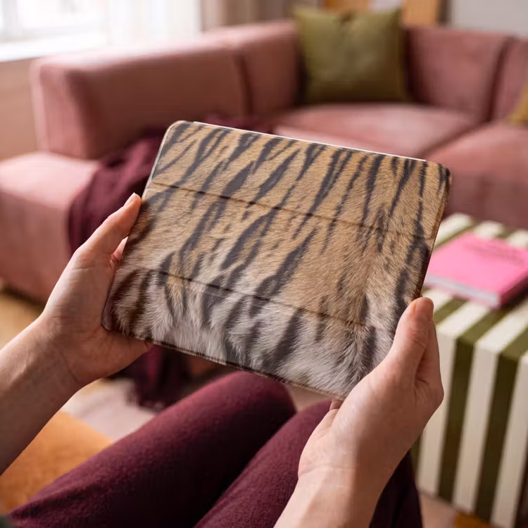 iPad hoes - Tijgervacht - Klassiek - Zwart — 4