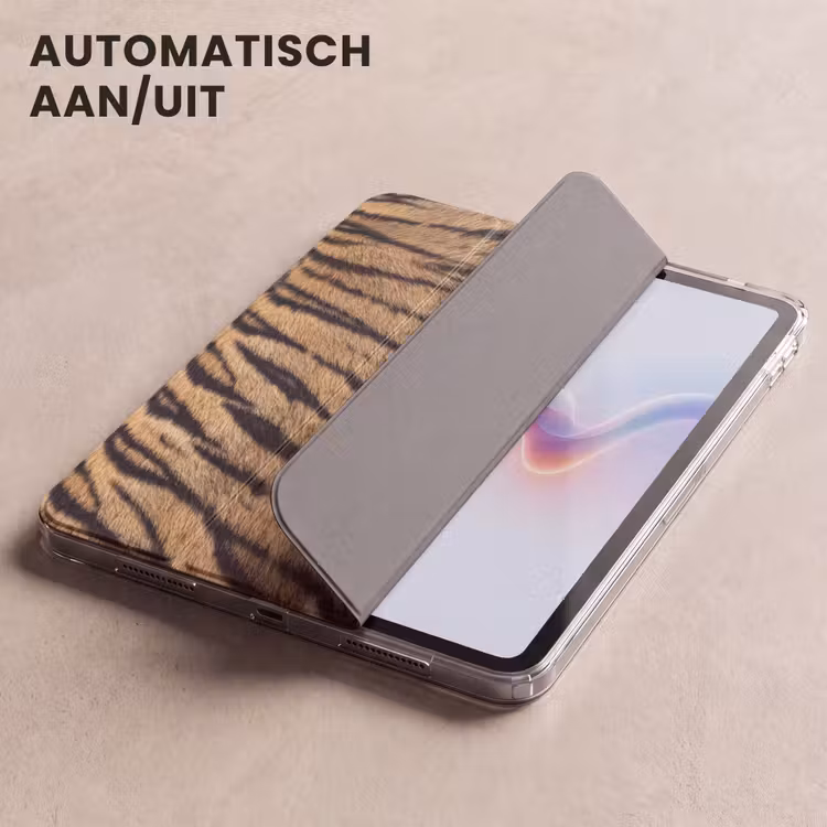 iPad hoes - Tijgervacht - Klassiek - Zwart — 5