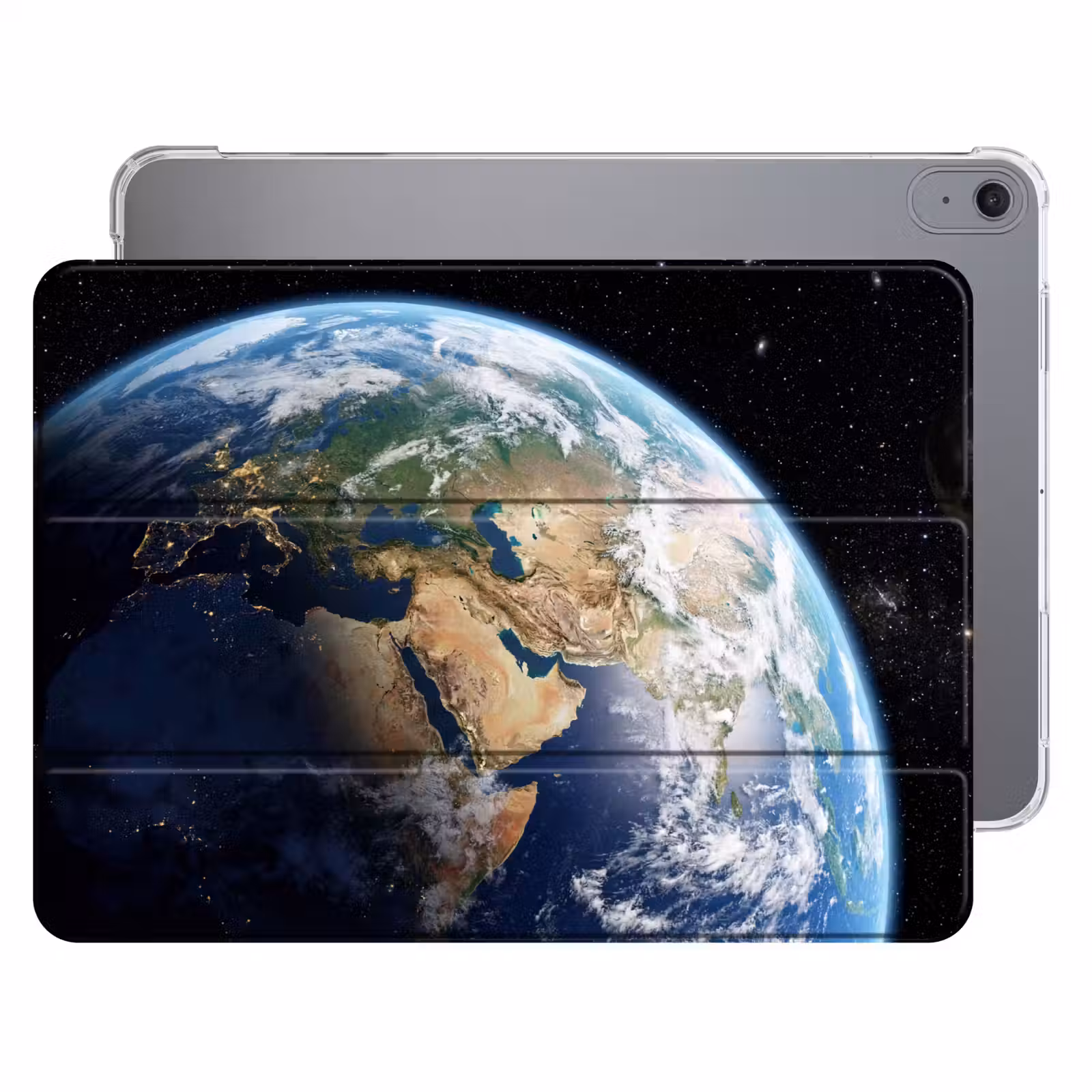 iPad hoes - Aarde - Ruimte - Blauw - Groen — 1