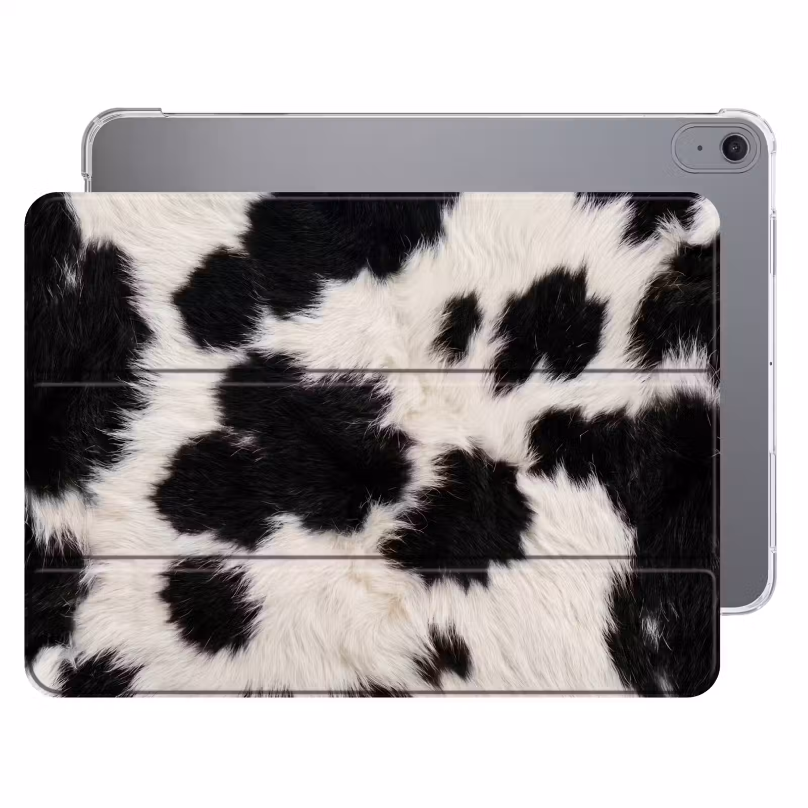 iPad hoes - Bont - Textuur - Zwart - Wit — 1