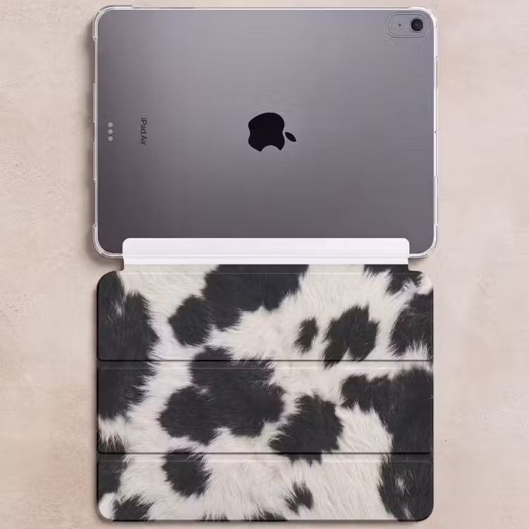 iPad hoes - Bont - Textuur - Zwart - Wit — 6