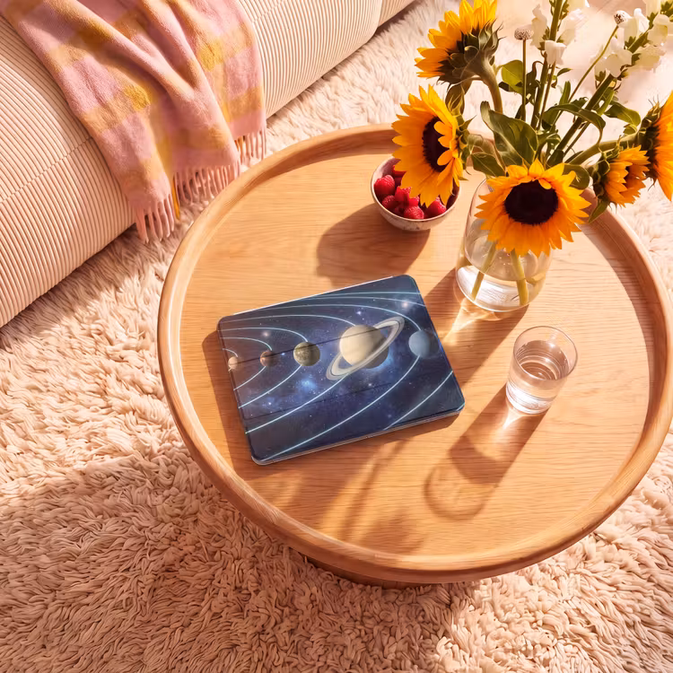 iPad hoes - Ruimte - Zonnestelsel - Blauw — 2