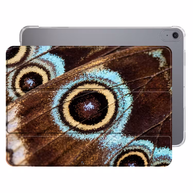 iPad hoes - Vleugels - Vlinder - Blauw — 1