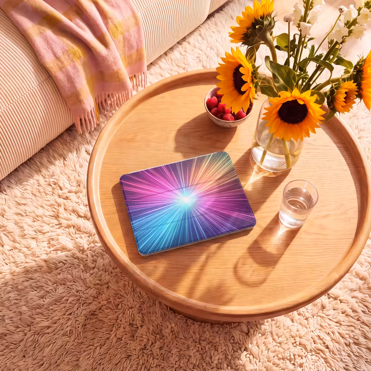 iPad hoes - Abstract - Light - Burst - Modern - Colorful — 2