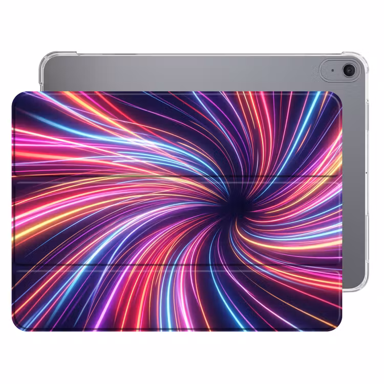 iPad hoes - Abstract - Swirl - Futuristic - Neon — 1