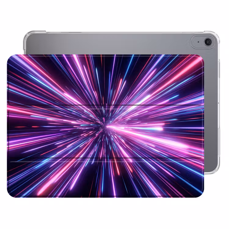 iPad hoes - Lichtsnelheid - Ruimte - Roze - Paars — 1