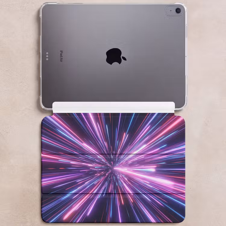 iPad hoes - Lichtsnelheid - Ruimte - Roze - Paars — 6