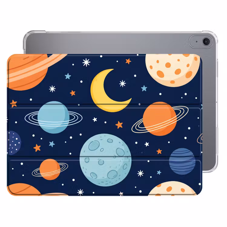 iPad hoes - Ruimte - Planeten - Kleurrijk — 1