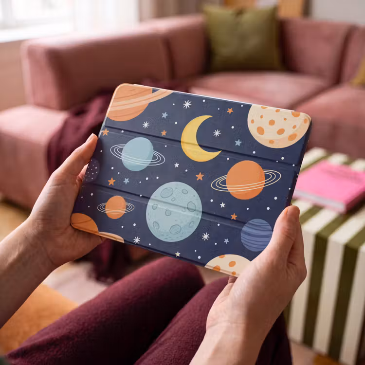 iPad hoes - Ruimte - Planeten - Kleurrijk — 4