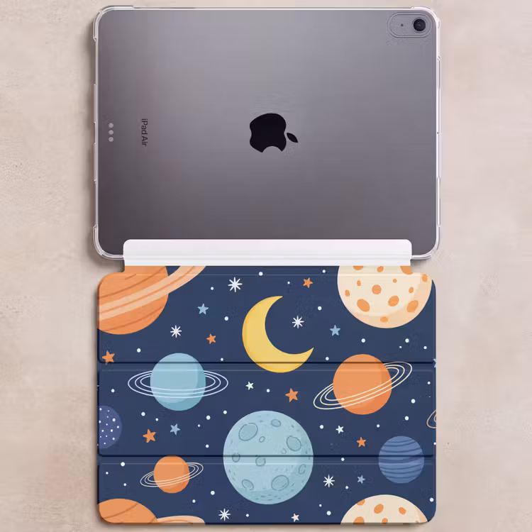 iPad hoes - Ruimte - Planeten - Kleurrijk — 6