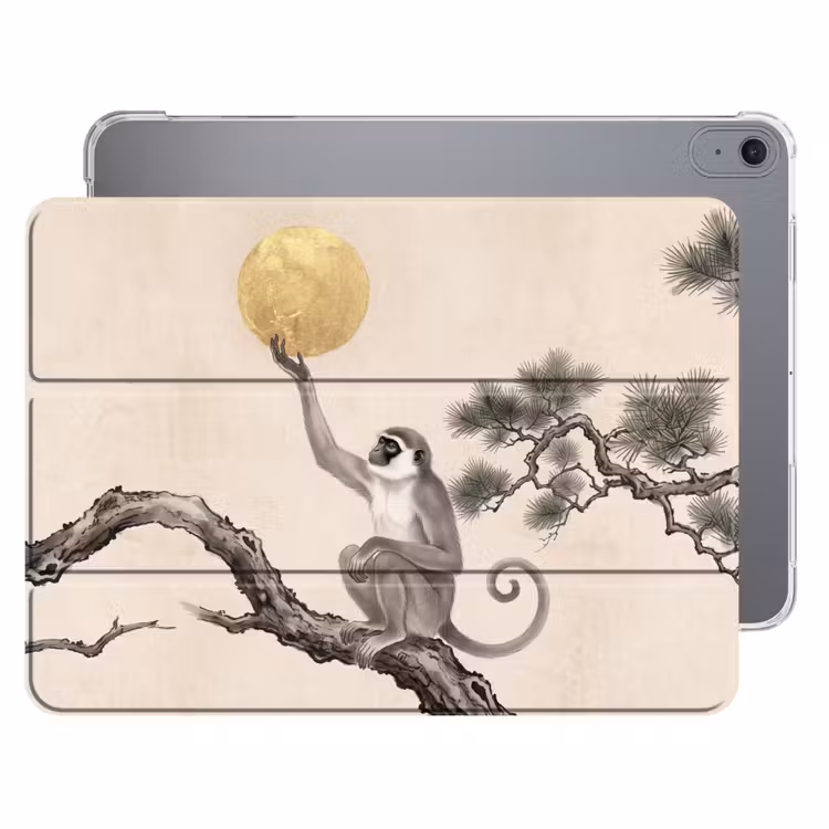 iPad hoes - Aap - Maan - Goud — 1