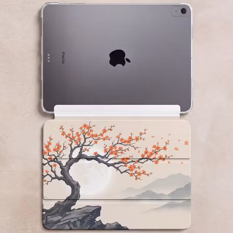 iPad hoes - Aziatisch - Bloesem - Rood — 6