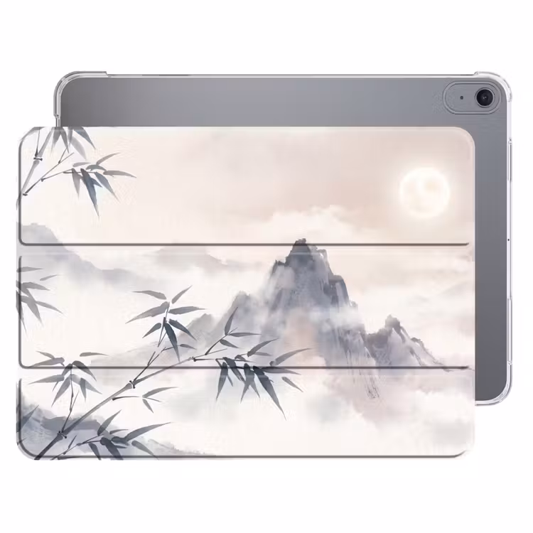 iPad hoes - Bamboe - Azië - Grijs — 1