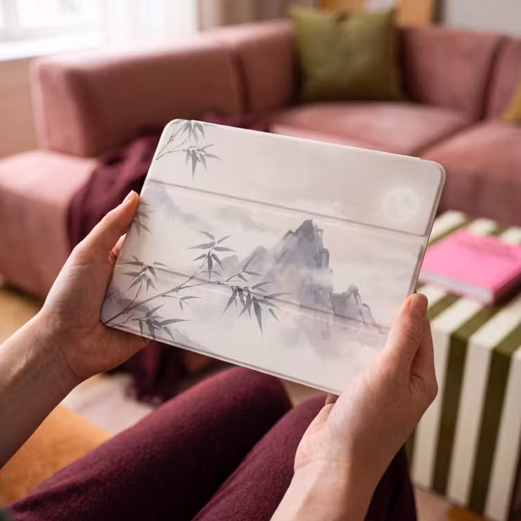iPad hoes - Bamboe - Azië - Grijs — 4