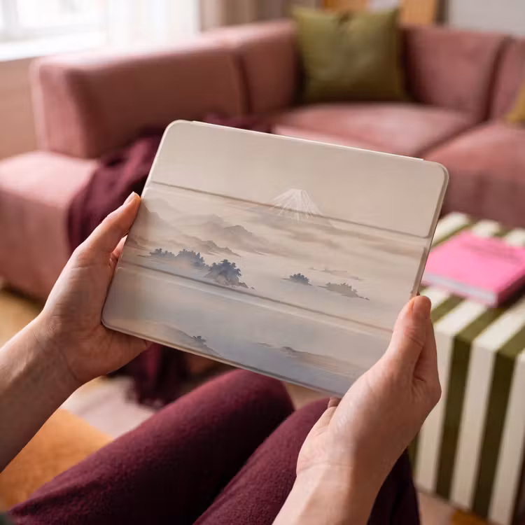 iPad hoes - Japans - Landschap - Beige — 4
