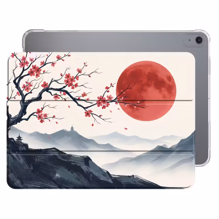iPad hoes - Kersenbloesem - Oosters - Rood — 1