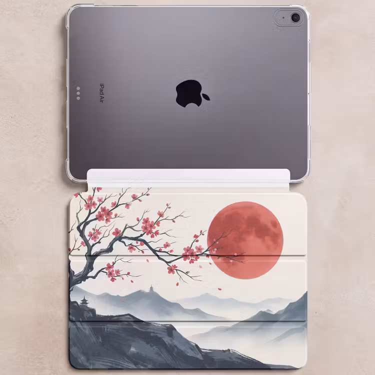 iPad hoes - Kersenbloesem - Oosters - Rood — 6