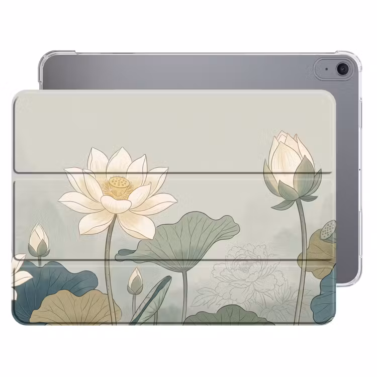 iPad hoes - Lotus - Bloemen - Groen — 1