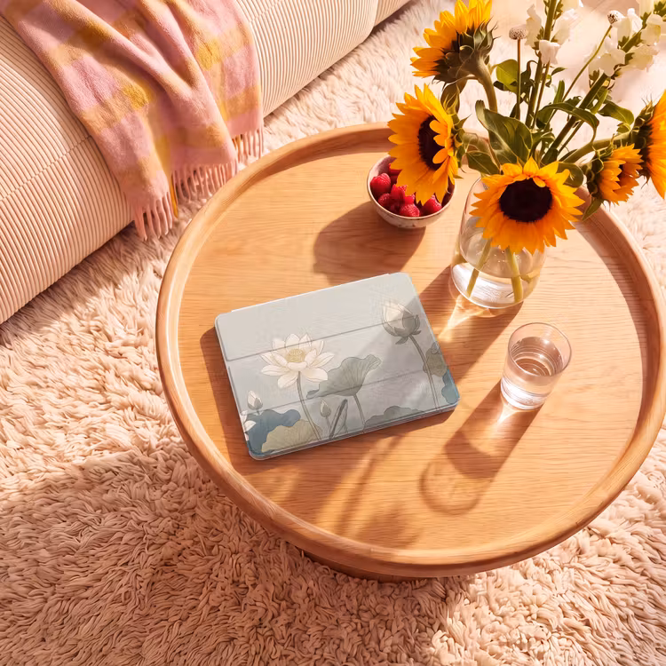 iPad hoes - Lotus - Bloemen - Groen — 2