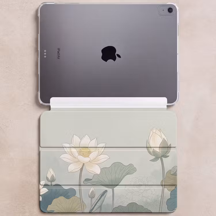 iPad hoes - Lotus - Bloemen - Groen — 6